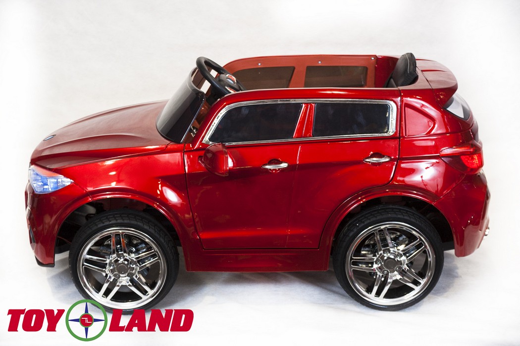 Электромобиль ToyLand BMW X5 красный