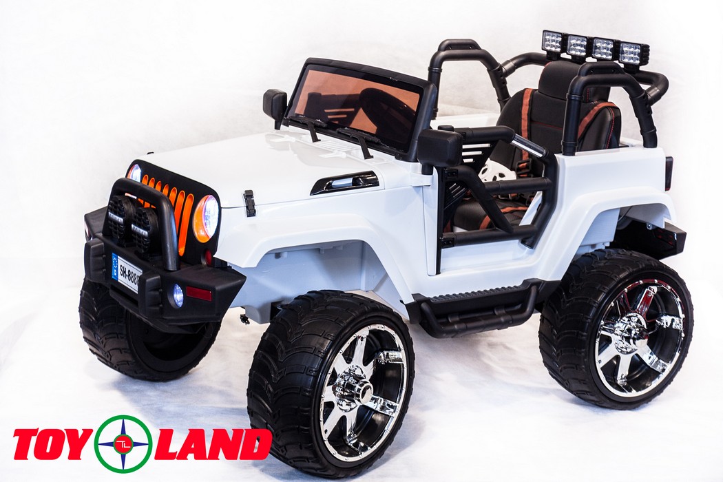 Электромобиль ToyLand Jeep SH 888 белый