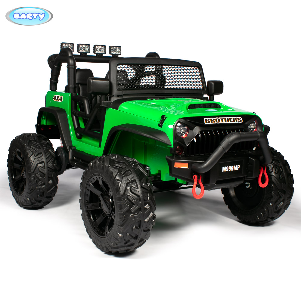 

Детский электромобиль Barty Jeep Wrangler M999MP (белый, красный, оранжевый, черный, зеленый, камуфляж), Jeep Wrangler M999MP (белый, красный, оранжевый, черный, зеленый, камуфляж)