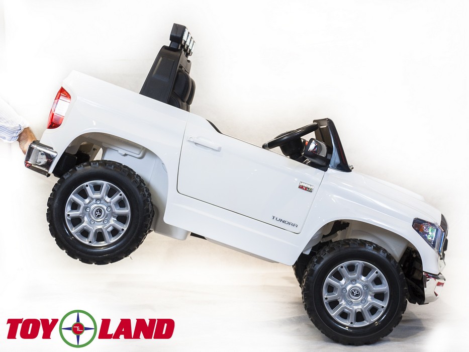 Детский электромобиль ToyLand TOYOTA TUNDRA MINI белый