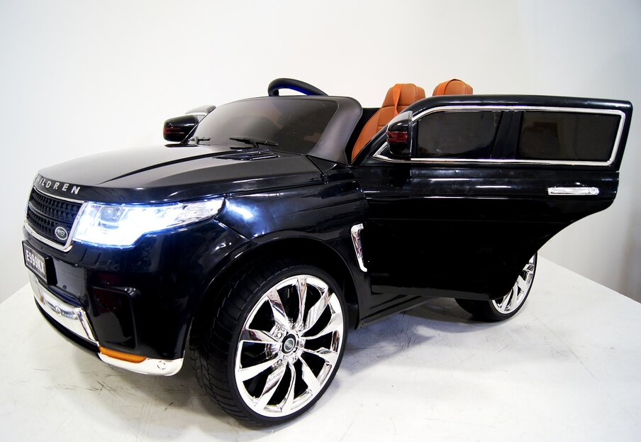 Электромобиль RiverToys Range Rover Sport E999KX черный глянец