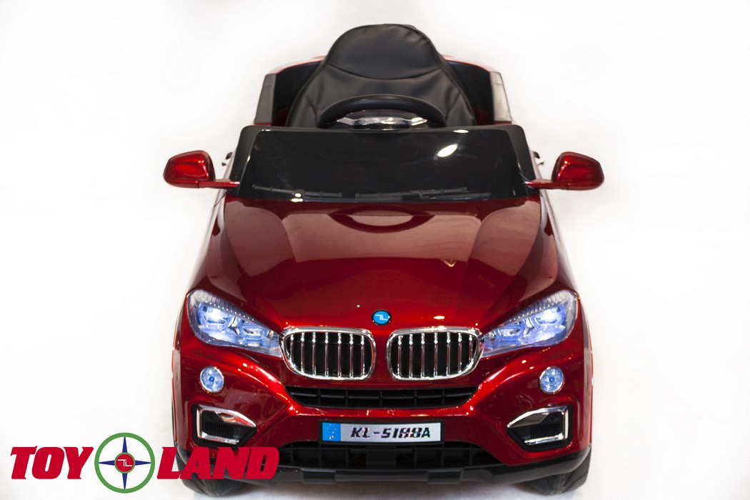 Электромобиль ToyLand BMW X6 красный