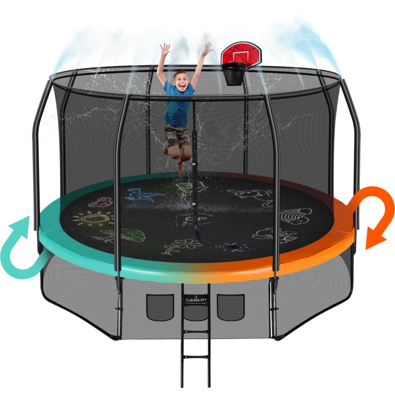 

Каркасный батут Clear Fit FamilyHop 12Ft, FamilyHop 12Ft