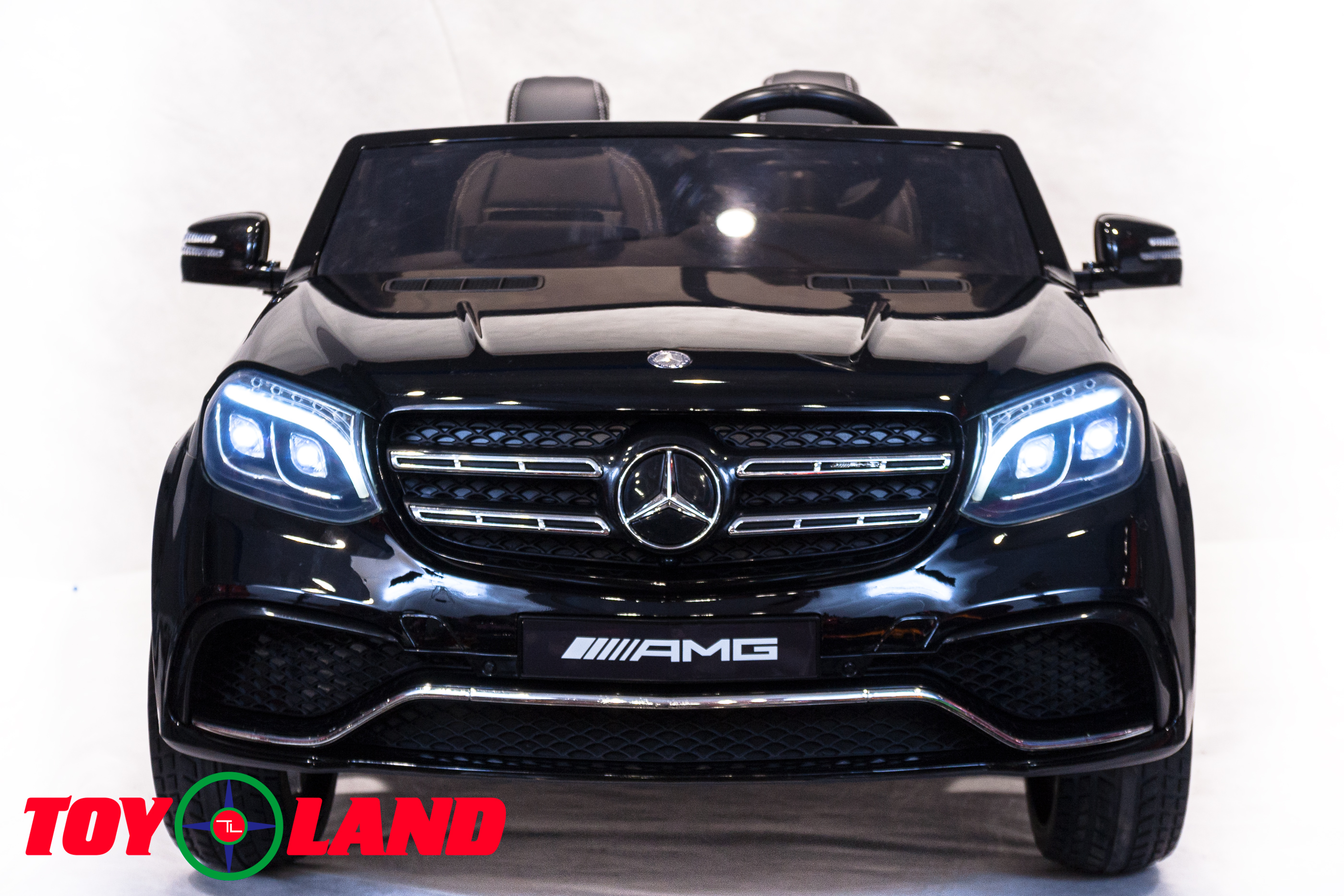 Детский электромобиль ToyLand Mercedes-Benz GLS63 AMG черный (краска)