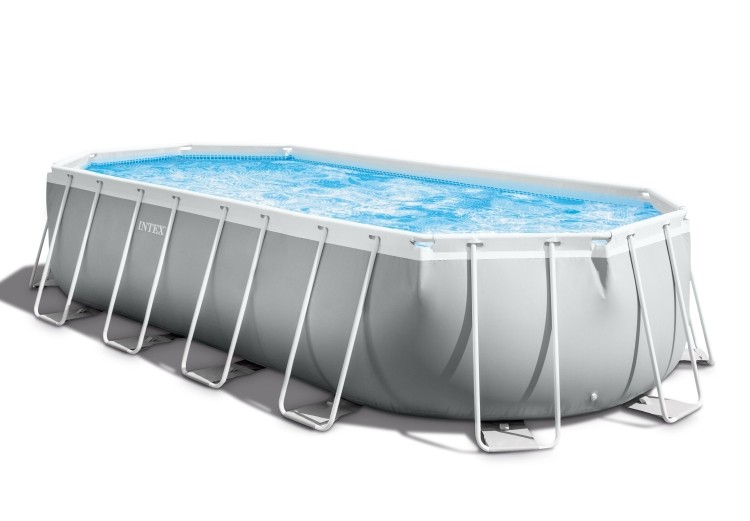

Бассейн каркасный INTEX PRISM FRAME OVAL 610x305x122см, PRISM FRAME OVAL 610x305x122см