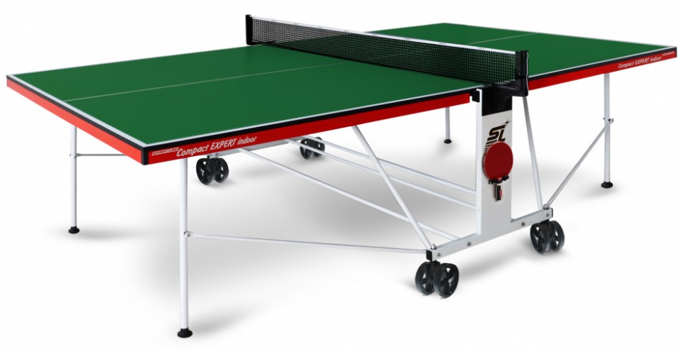 

Теннисный стол Start Line Compact Expert Indoor зеленый (с сеткой), Compact Expert Indoor зеленый (с сеткой)