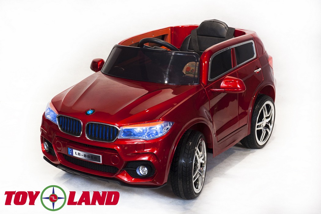 Электромобиль ToyLand BMW X5 красный