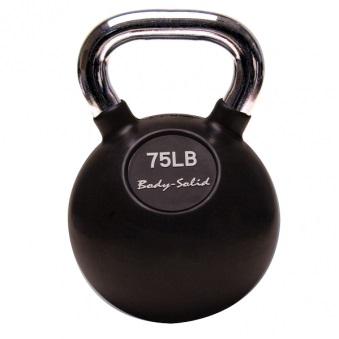 

Гиря Body Solid 34 кг (75lb) с хромированной ручкой, 34 кг (75lb) с хромированной ручкой