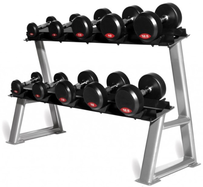 

Стойка гантельная 2-х ярусная FitnesSport DR-07, DR-07