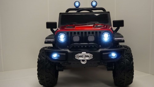 Детский электромобиль RiverToys C555CC 4WD вишневый