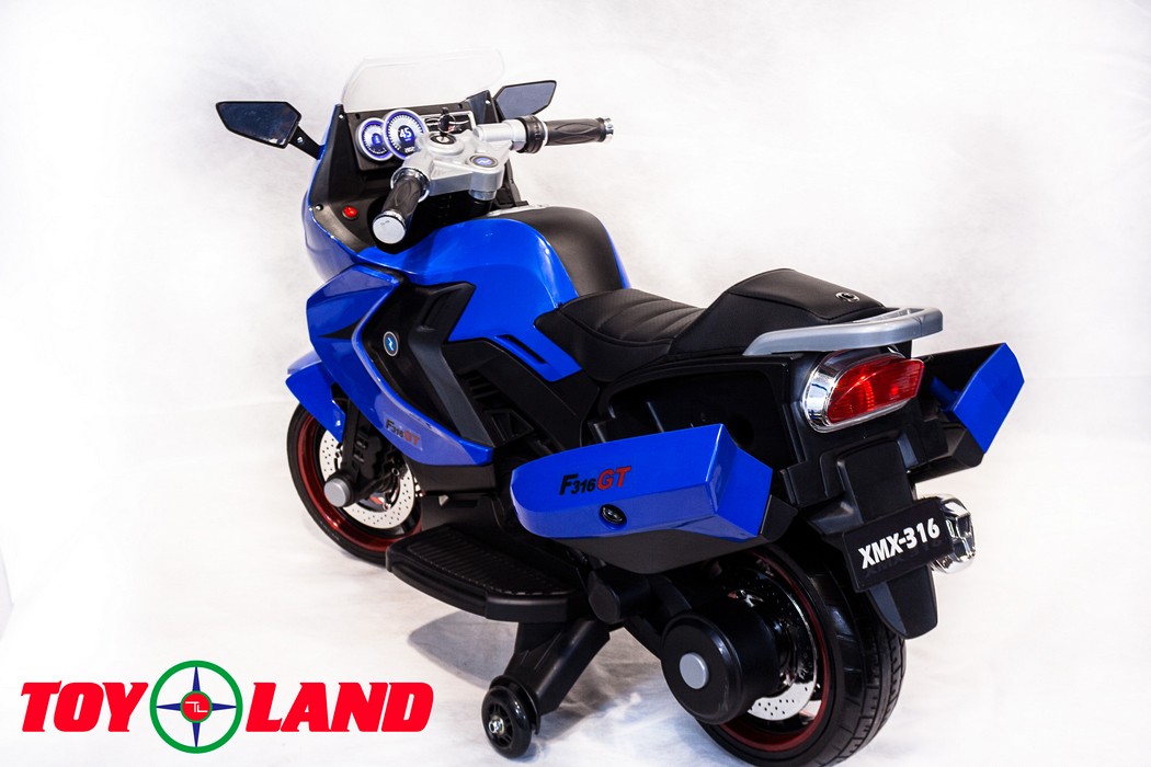 Электромотоцикл ToyLand Moto XMX 316 синий