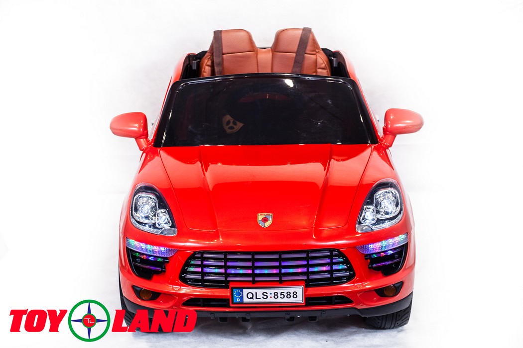 Электромобиль ToyLand Porsche Macan QLS 8588 красный