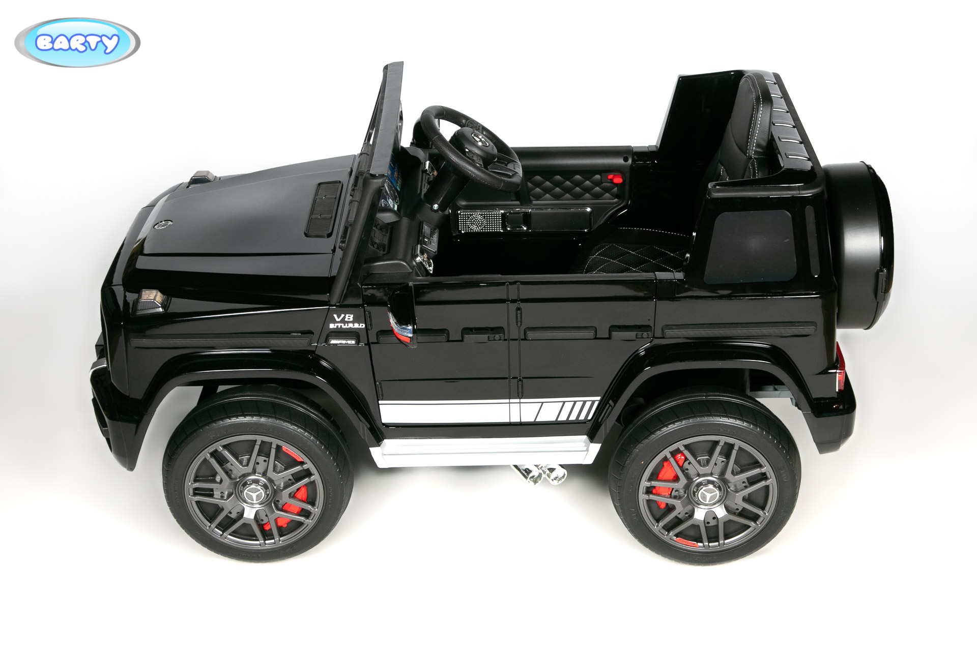 Электромобиль Barty Mercedes-AMG G63 BBH-0003 черный