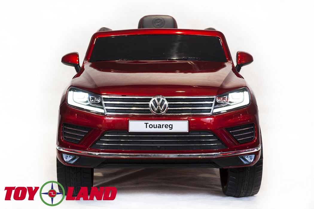 Детский электромобиль ToyLand Volkswagen Touareg красный (краска)