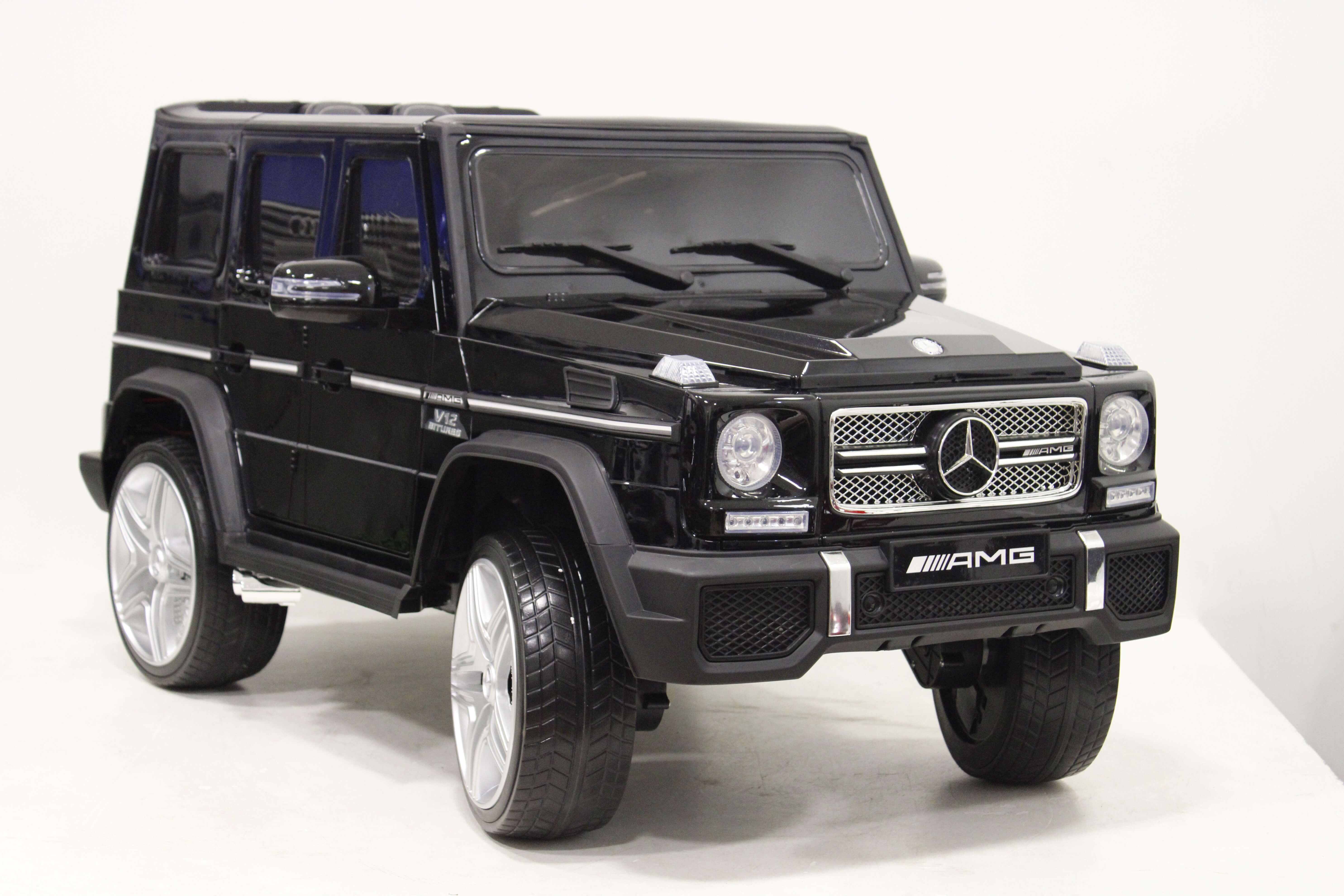 Электромобиль RiverToys Mercedes-Benz G65 AMG 4WD черный