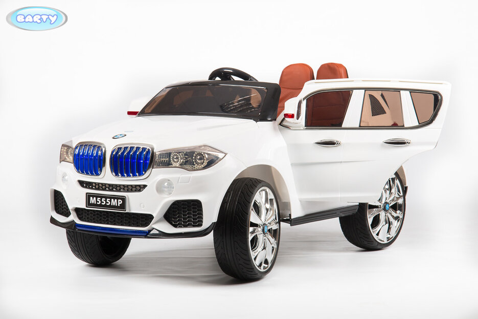 Электромобиль Barty BMW X5 M555MP Кузов F-15 performance белый