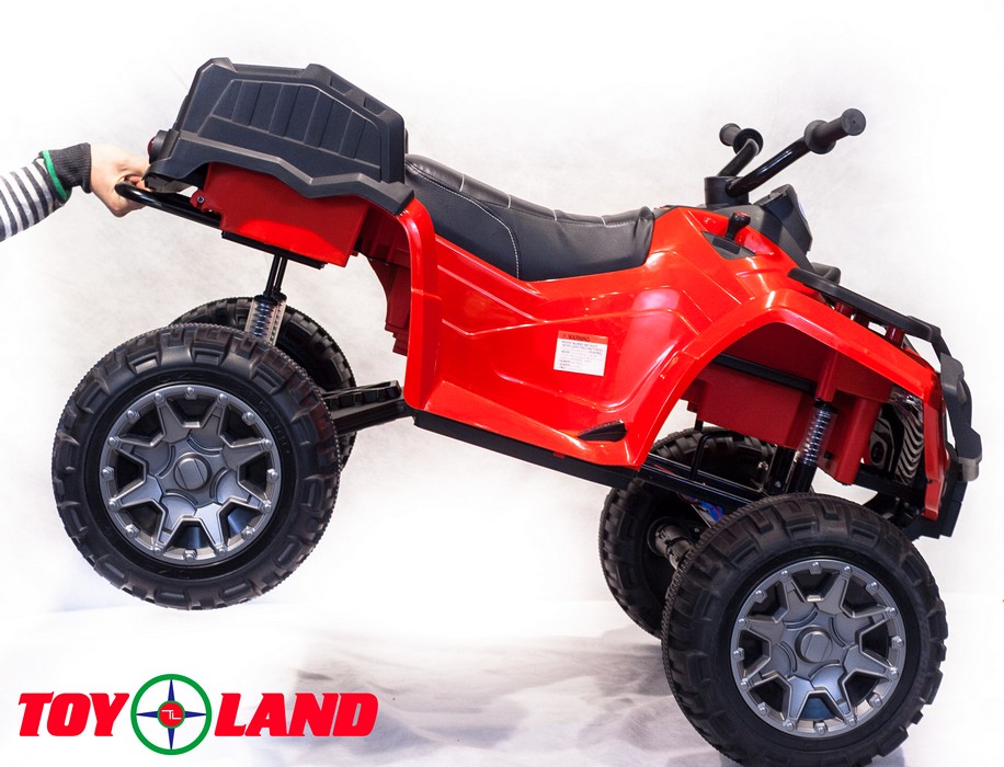 Электроквадроцикл ToyLand 0909 Grizzly Next 4x4 красный