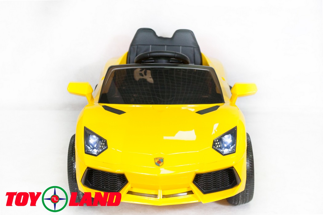 Электромобиль ToyLand Lamborghini BBH 1188 желтый (краска)