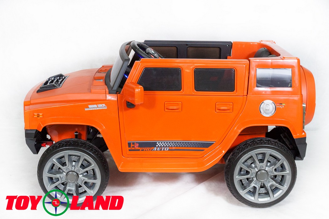 Электромобиль ToyLand Hummer BBH1588 оранжевый