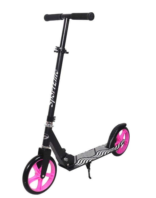 

Самокат SportElite SE-310 черный/фиолетовый, Elite SE-310 черный/фиолетовый