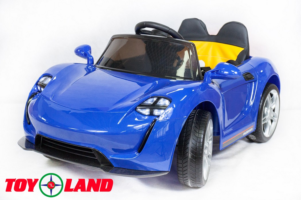 Электромобиль ToyLand Porsche Sport mini BBH 7188 синий (краска)