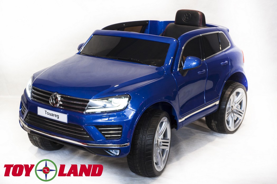 Детский электромобиль ToyLand Volkswagen Touareg синий (краска)