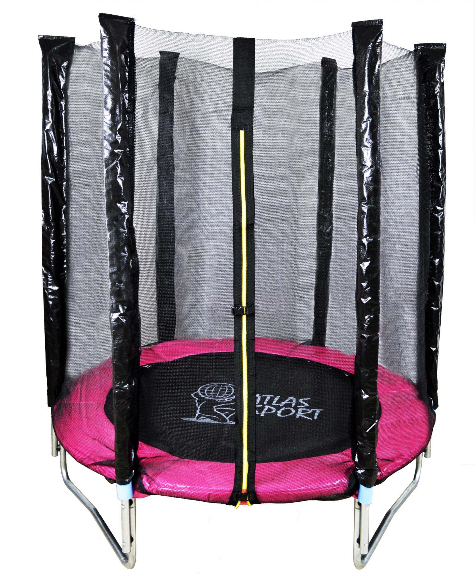 

Батут Atlas Sport 140 см (4.5ft) на эластичных ремнях Pink, Розовый, 140 см (4.5ft) на эластичных ремнях Pink
