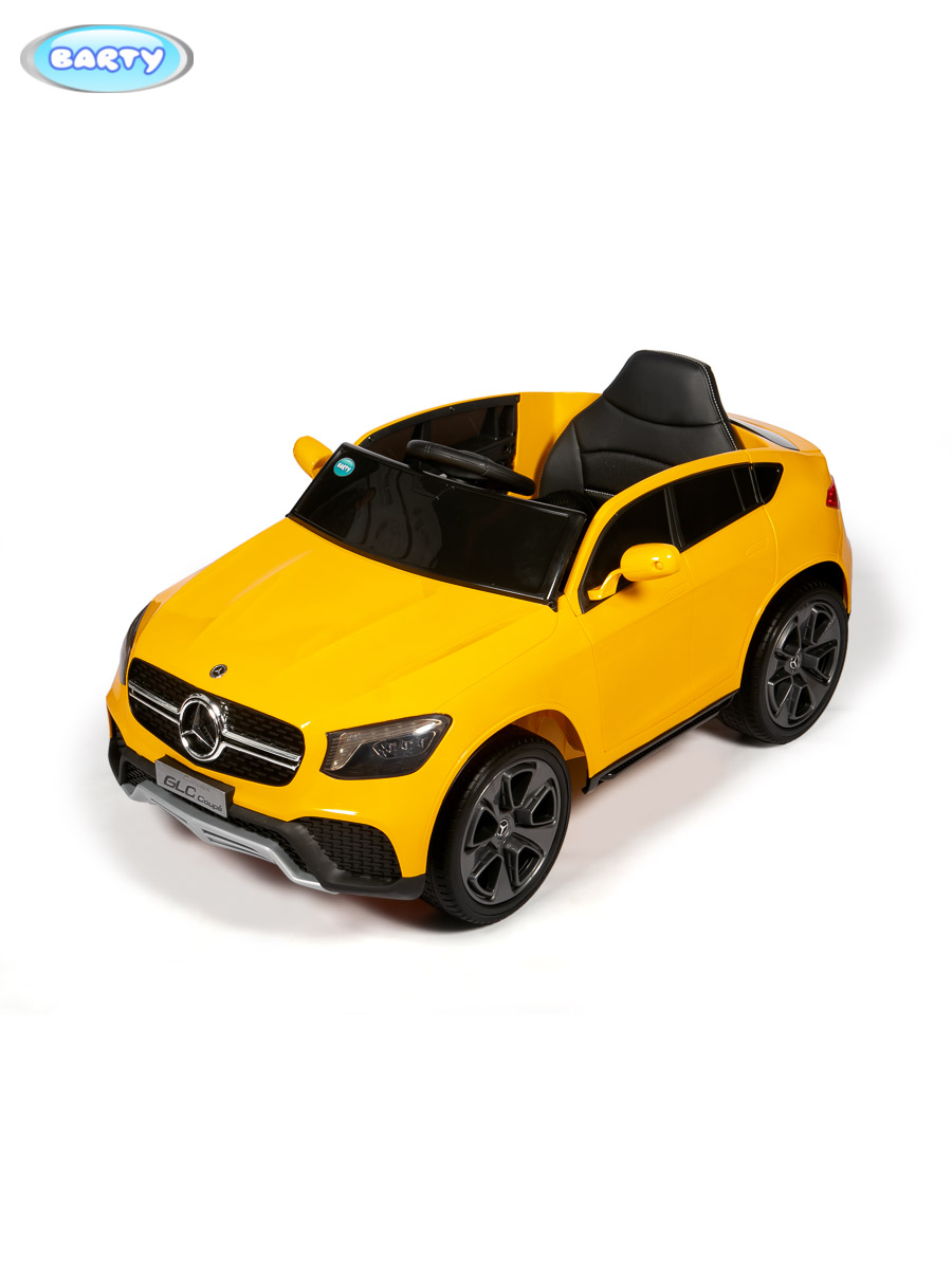 Детский электромобиль Barty Mercedes-Benz Concept GLC Coupe, BBH-0008 желтый