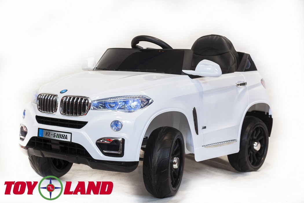 Электромобиль ToyLand BMW X6 белый