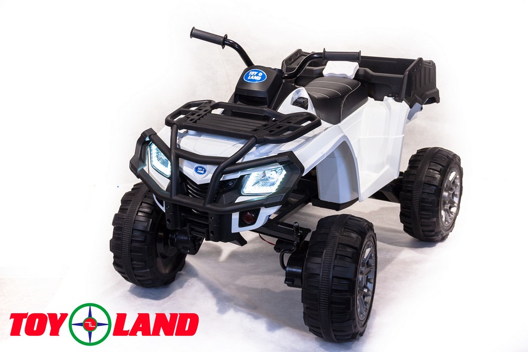 Электроквадроцикл ToyLand 0909 Grizzly Next 4x4 белый