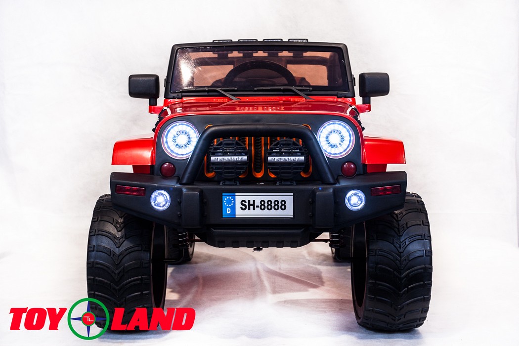 Электромобиль ToyLand Jeep SH 888 красный