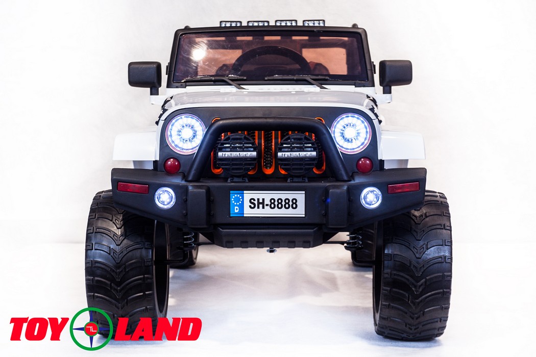 Электромобиль ToyLand Jeep SH 888 белый