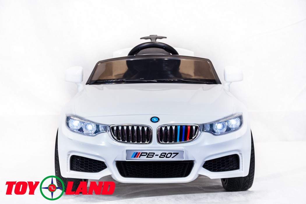 Электромобиль ToyLand BMW 3 PB 807 белый