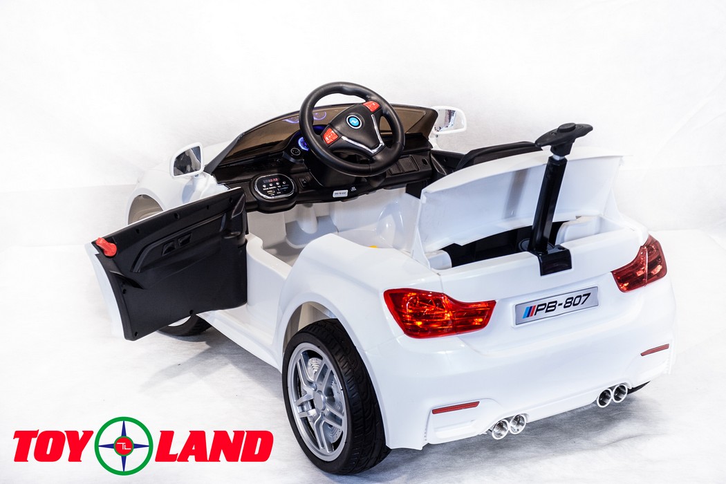 Электромобиль ToyLand BMW 3 PB 807 белый