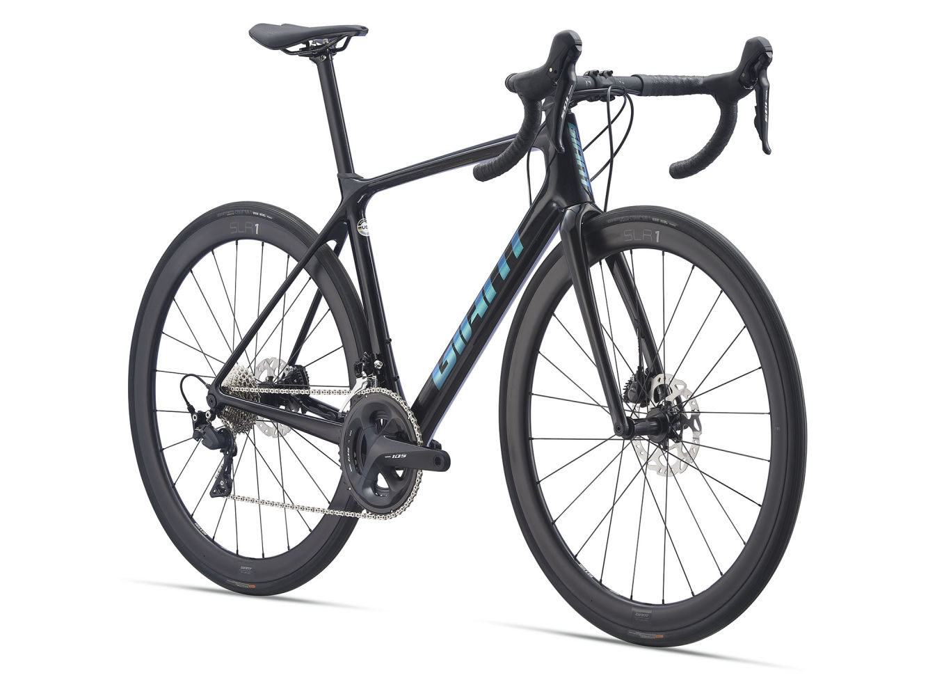 Велосипед Giant TCR Advanced Pro 2 Disc (2021) цвет карбон (рама: L, M, ML)