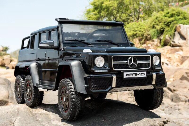 Детский электромобиль Barty Mercedes-Benz G63-AMG 4WD шестиколесный