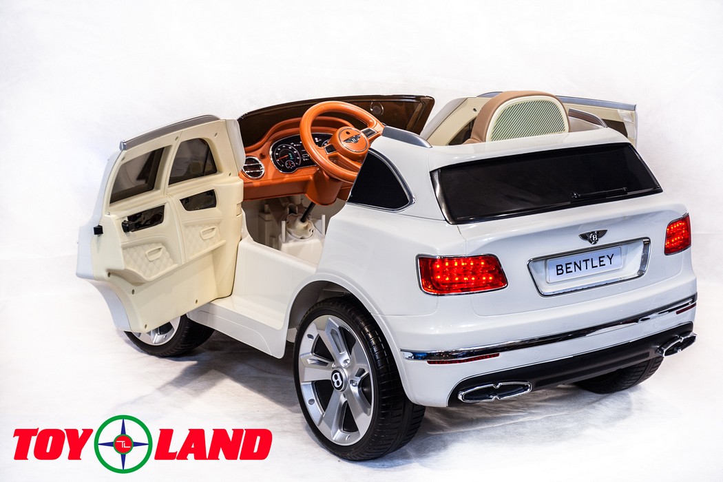 Электромобиль ToyLand Bentley Bentayga белый