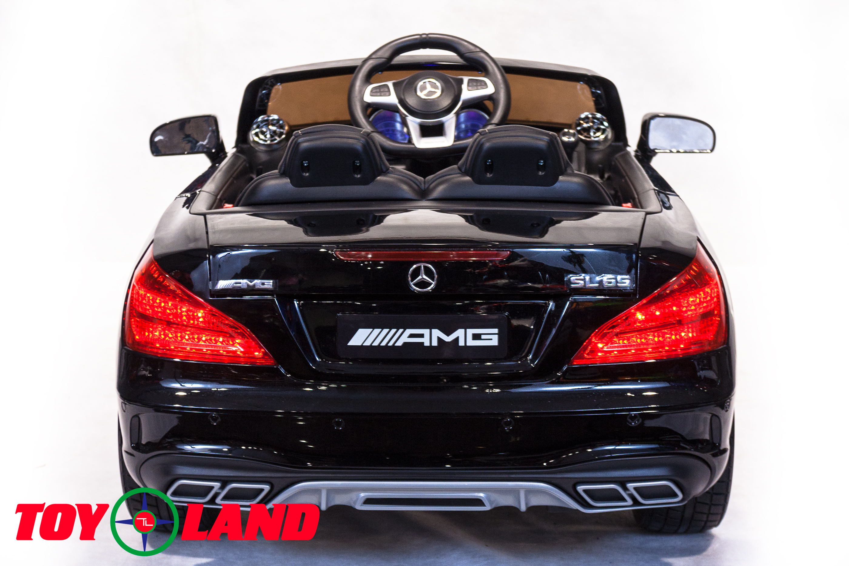 Электромобиль ToyLand Mercedes-Benz SL65 AMG черный