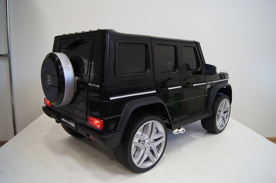 Электромобиль RiverToys Mercedes-Benz G65 AMG черный