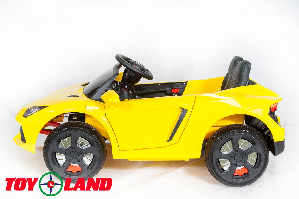 Электромобиль ToyLand Lamborghini BBH 1188 желтый (краска)