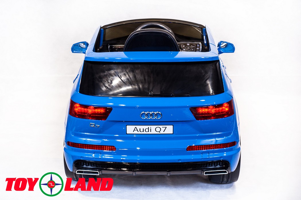 Электромобиль ToyLand Audi Q7 высокая дверь синий