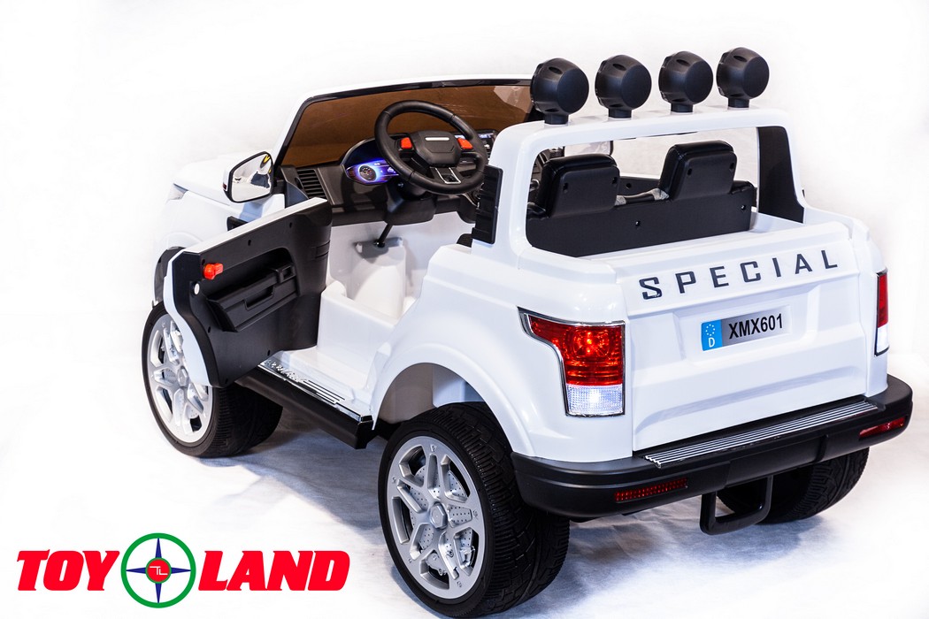 Электромобиль джип ToyLand Range Rover XMX 601 белый