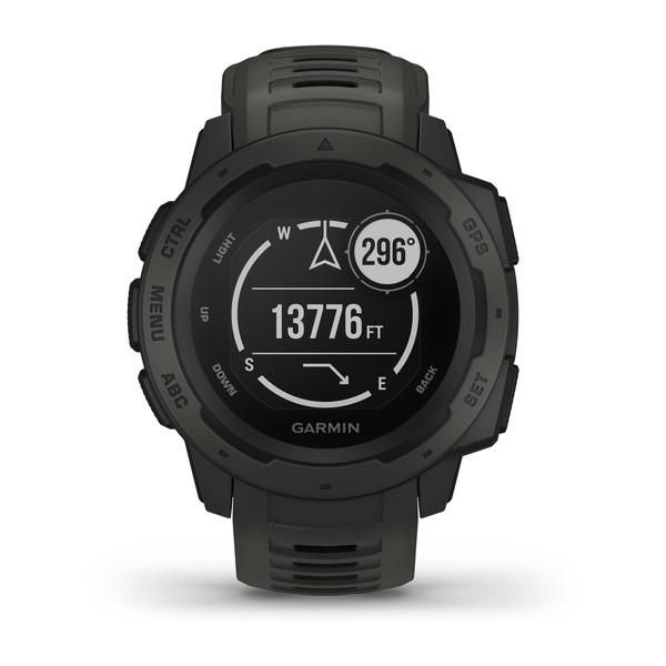 Прочные GPS-часы Garmin INSTINCT Graphite