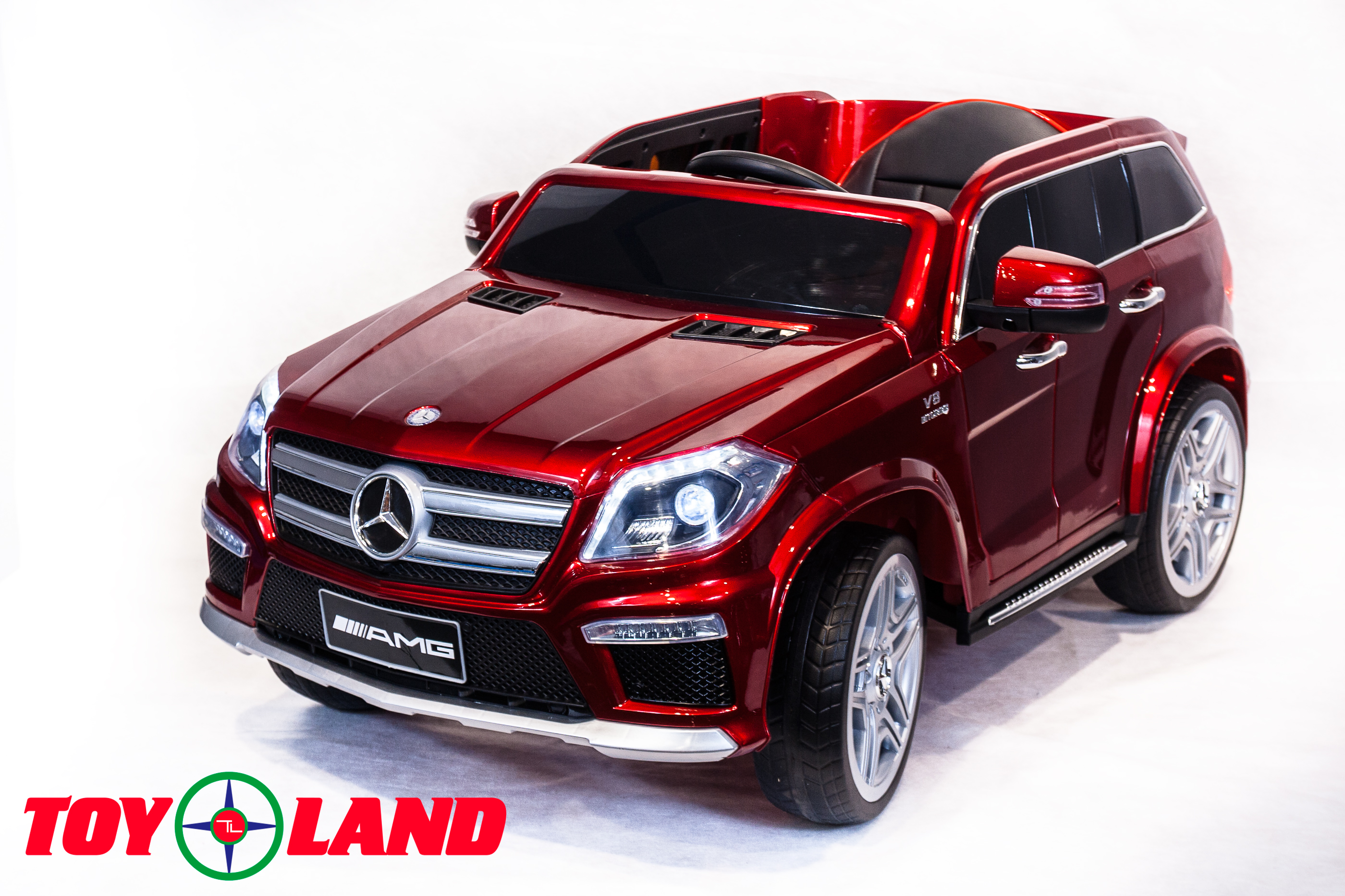 Электромобиль ToyLand Mercedes-Benz GL63 красный