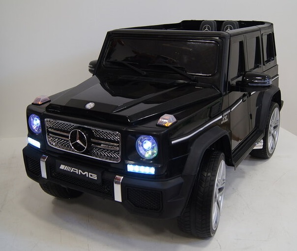 Электромобиль RiverToys Mercedes-Benz G65 AMG черный