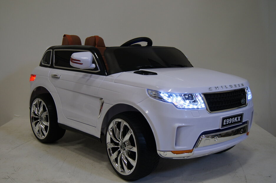 Электромобиль RiverToys Range Rover Sport E999KX белый