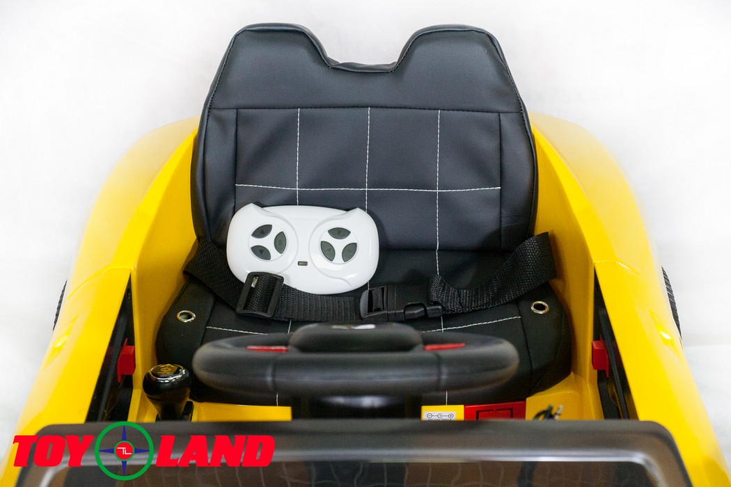 Электромобиль ToyLand Lamborghini BBH 1188 желтый (краска)