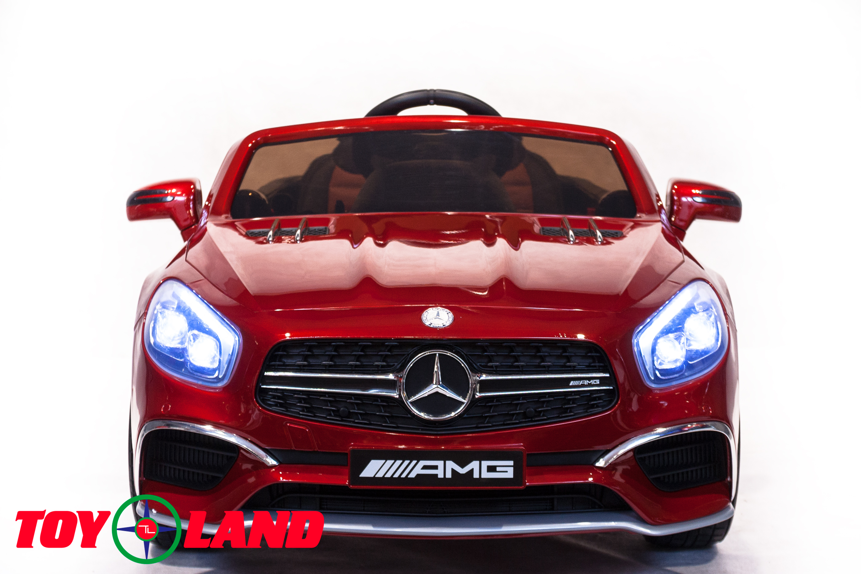 Электромобиль ToyLand Mercedes-Benz SL65 AMG красный