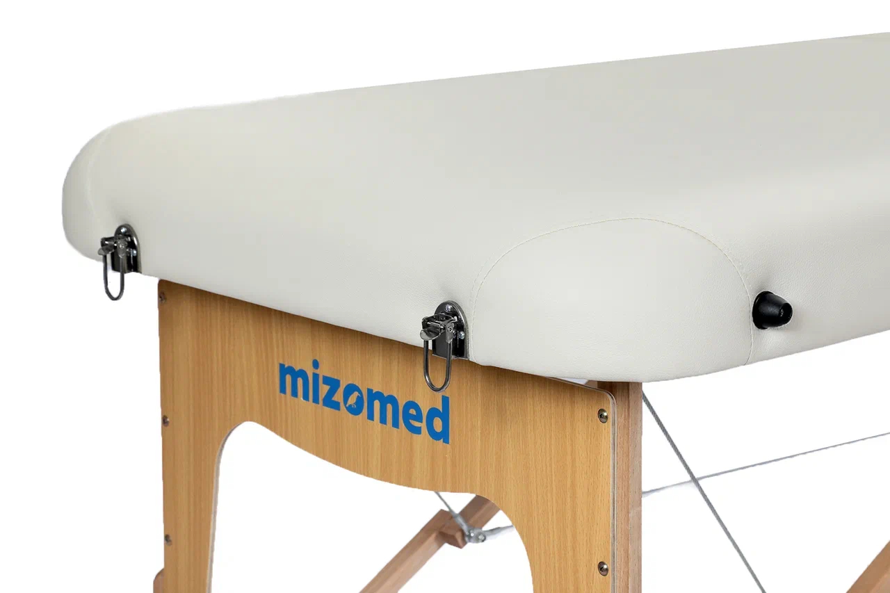 Массажный складной стол Mizomed Premium Oval 2 крем