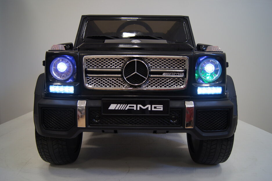 Электромобиль RiverToys Mercedes-Benz G65 AMG черный